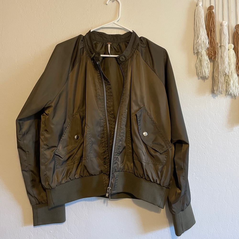 Free people bomber jacket
